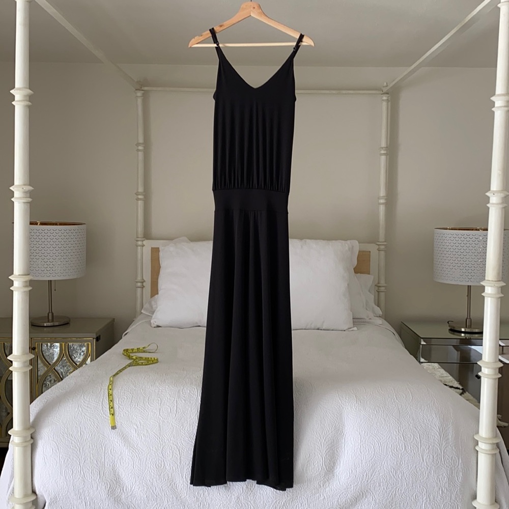 Veronica M drop waist maxi dress xs